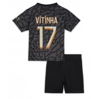 Paris Saint-Germain Vitinha Ferreira #17 Replica Third Minikit 2023-24 Short Sleeve (+ pants)